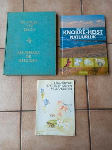 Boeken natuur en planten, vogels van België - Knokke-Heist