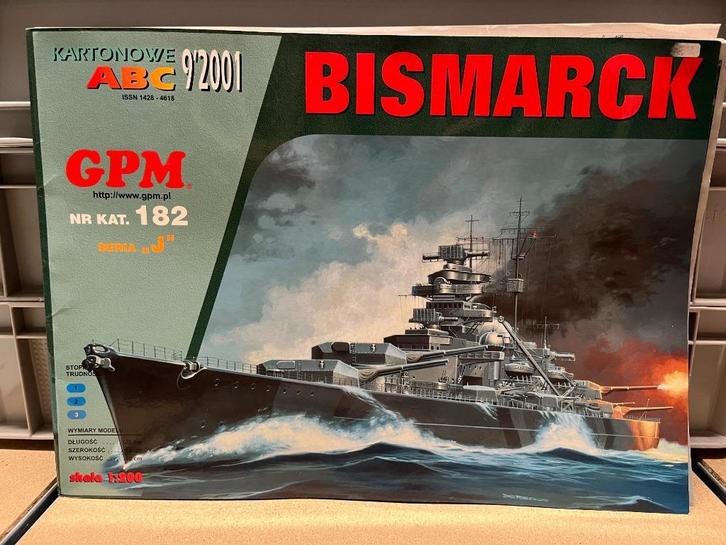 Kartonnen bouwboot en/of blauwdruk, Hobby en Vrije tijd, Modelbouw | Boten en Schepen, Nieuw, 1:200 of kleiner, Overige merken