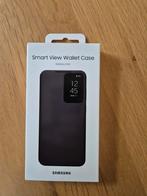 Samsung Galaxy S24 - Smart view wallet case - zwart, Nieuw, Hoesje of Tasje, Ophalen