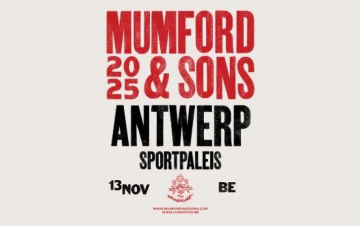 TE KOOP: 2 Mumford & Sons tickets AFAS dome sportpaleis, Tickets en Kaartjes, Concerten | Overige, Twee personen, November