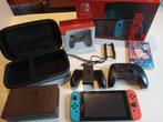 Nintendo Switch - met accessoires, Ophalen, Zo goed als nieuw, Switch Original, Met games