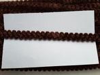 ruban - galon de laine 14 mm brun marron brillant G14129, Enlèvement ou Envoi, Neuf
