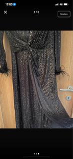 Feestkledıj nıeuw met prıjskaartje, Galajurk, Zwart, Maat 46/48 (XL) of groter, Nieuw