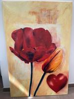 Canvas 78 x 118 cm - Tulpen, Ophalen