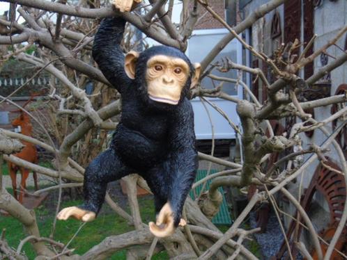 statue d un chimpanzé a suspendre ,parfait imitation nouveau, Jardin & Terrasse, Statues de jardin, Neuf, Animal, Synthétique