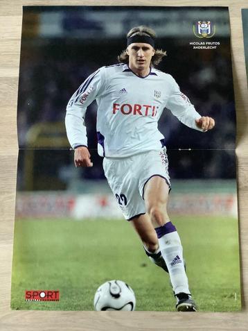 Poster Nicolas Frutos bij RSC Anderlecht beschikbaar voor biedingen