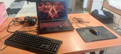 MSI Gaming Laptop - 16GB RAM - NVIDIA GeForce GPU - M.2 SSD, Computers en Software, Windows Laptops, Zo goed als nieuw, 16 inch