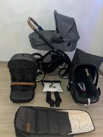 Mutsy Evo 2 Urban Nomad - Dark Grey 3-in- 1 Compleet Set, Kinderen en Baby's, Babygeluk, Babygelukjasara@outlook.be, Zo goed als nieuw