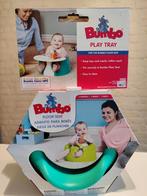 BUMBO BABYSTOEL BLAUWGROEN FLOOR SEAT MET TAFELTJE, Zo goed als nieuw, Ophalen