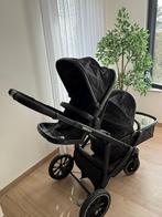 Deryan dubbele kinderwagen, Kinderen en Baby's, Kinderwagens en Combinaties, Zo goed als nieuw, Met reiswieg, Ophalen, Kinderwagen