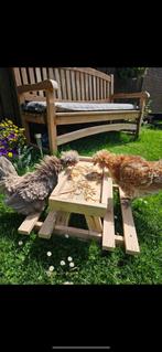Chicknicktafel voeder kippen tafel, Ophalen