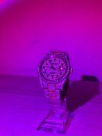 Rolex full iced out moissanite, Staal, Staal, Polshorloge, Ophalen of Verzenden
