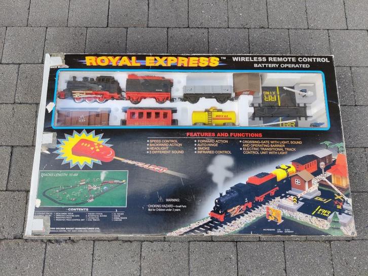 Royal Express (Treinset met afstandsbediening), Kinderen en Baby's, Speelgoed | Overig, Gebruikt, Jongen of Meisje, Ophalen of Verzenden