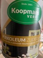 Koopmans perkoleum donkerrode dekkende beits 1liter, Hobby en Vrije tijd, Schilderen, Ophalen of Verzenden, Nieuw