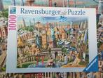 Legpuzzel Ravensburger - World Landmarks - 1000 stukjes, Legpuzzel, Zo goed als nieuw, Ophalen