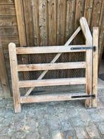 Tuinpoort douglats geschaafd hout . Plus paal, Tuin en Terras, Tuinpoorten, Ophalen, 100 tot 150 cm, Zo goed als nieuw, Minder dan 100 cm