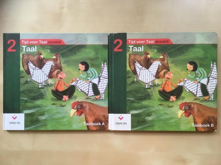 taalboeken Tijd voor taal accent 2, Boeken, Schoolboeken, Gelezen, Nederlands, BSO, Ophalen of Verzenden