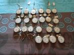 set van 25 volledig functionele TBE-zakhorloges, Ophalen of Verzenden, Zilver, Zakhorloge