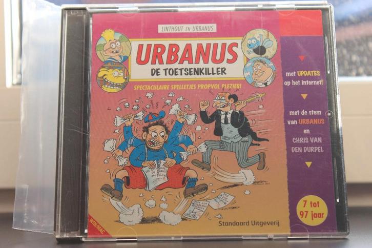 CD-ROM URBANUS DE TOETSENKILLER - SPELLETJES, Boeken, Stripverhalen, Ophalen of Verzenden