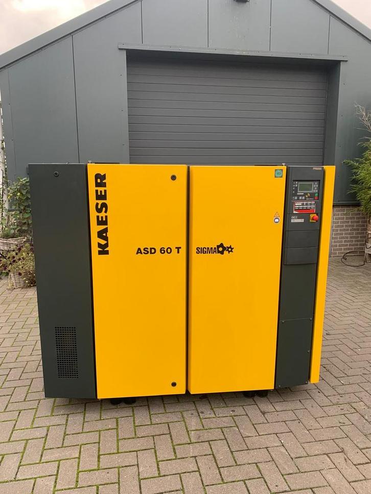 Kaeser ASD60T schroef compressor met droger, Zakelijke goederen, Machines en Bouw | Keten en Containers, Ophalen of Verzenden