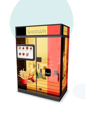 Snacks bot, distributeur automatique de frites et de snacks disponible aux enchères