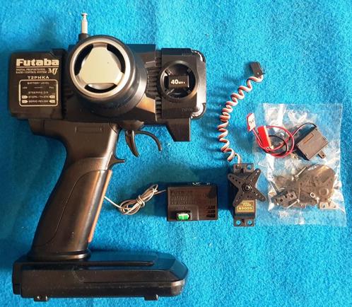 Futaba MJ (T2PHKA) 40.815Mhz stuurwielzenderset, Hobby en Vrije tijd, Modelbouw | Radiografisch | Auto's, Gebruikt, Onderdeel