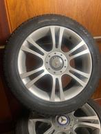 4 winterbanden op velgen (245/45 R17 99V)), Auto-onderdelen, Ophalen, Velg(en), 17 inch, Winterbanden