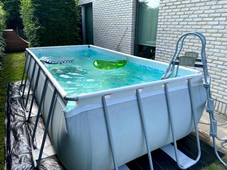 Piscine en acier Bestway Power, Jardin & Terrasse, Piscines, Utilisé, Piscines hors sol, 80 à 120 cm, 400 cm ou plus, 200 à 300 cm