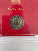 Vaticaan 2015 herdenkingsmunt Wereldfamiliedag BU, Ophalen, Vaticaanstad, 2 euro, Setje