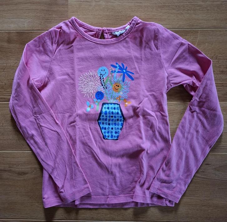 Mini Rebels roze longsleeve 128, Enfants & Bébés, Vêtements enfant | Taille 128, Utilisé, Fille, Chemise ou À manches longues