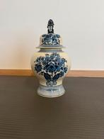 Delfts blauw vaas met deksel, Antiek en Kunst, Ophalen