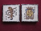 Carreaux céramique tarot médiéval 1850 Pays-bas espagnols, Enlèvement ou Envoi