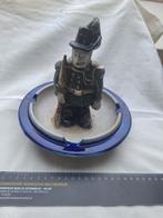 Garde civique Asbak met   Jager te voet, Verzenden, Landmacht, Kunstobject
