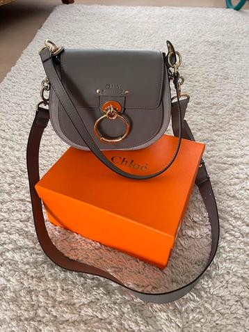 Sac à bandoulière Chloe, Enlèvement ou Envoi, Comme neuf, Gris, Sac à bandoulière