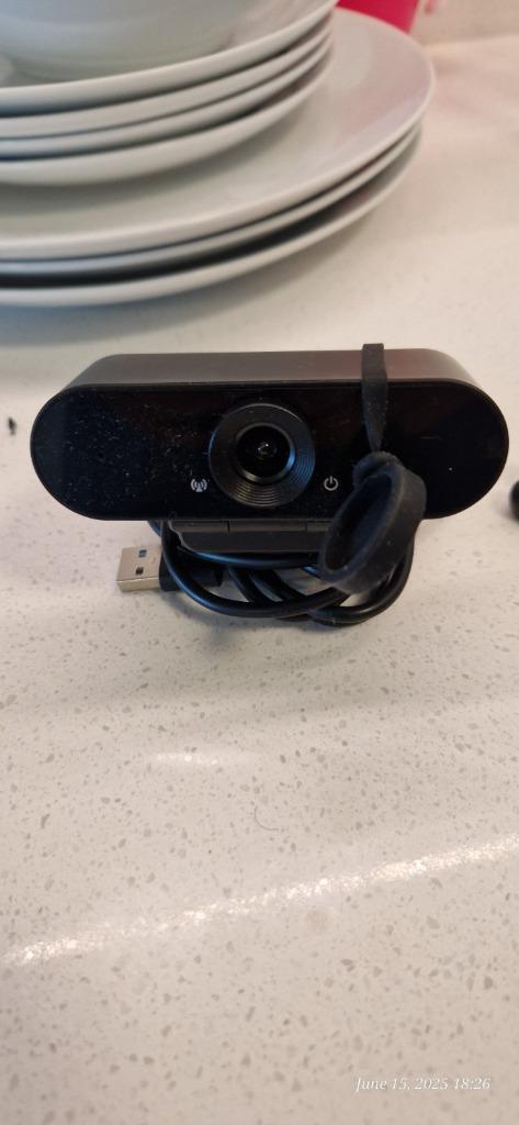 Smilodon HD Webcam 1080P Pro Webcam, 110 Wide Angle, Privac, Computers en Software, Webcams, Zo goed als nieuw, Bedraad, ChromeOS