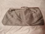 Pochette en lamé, Ophalen of Verzenden, Gebruikt, Grijs