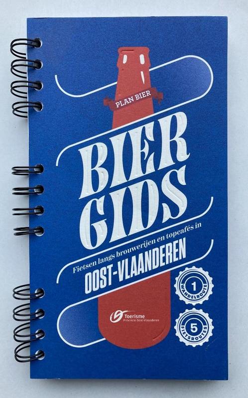 Biergids Oost-Vlaanderen  / gratis verzending, Livres, Guides touristiques, Comme neuf, Guide de balades à vélo ou à pied, Benelux