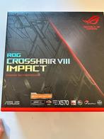 Carte Mere AM4 Asus Crosshair VIII Impact, Computers en Software, Moederborden, Ophalen, DDR4, Zo goed als nieuw, Micro-ATX