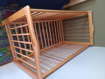 Massief houten Babybed naturel beschikbaar voor biedingen