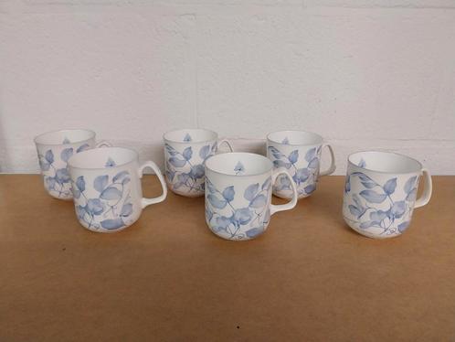 6 prachtige mokken van rose van england, Antiek en Kunst, Antiek | Servies los, Ophalen of Verzenden