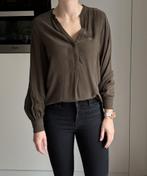 Donkergroene Blouse van Scotch&Soda (Maat S), Scotch & Soda, Ophalen of Verzenden, Zo goed als nieuw, Maat 36 (S)