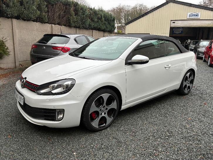 Volkswagen Golf GTI Cabrio 2.0 TSI DSG, Auto's, Volkswagen, Bedrijf, Te koop, Golf, ABS, Achteruitrijcamera, Airbags, Alarm, Android Auto