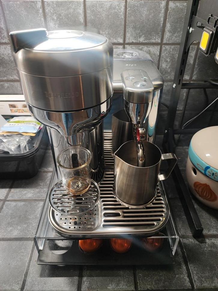 Nespresso vertuo sage, Electroménager, Accessoires de machine à café, Comme neuf, Enlèvement