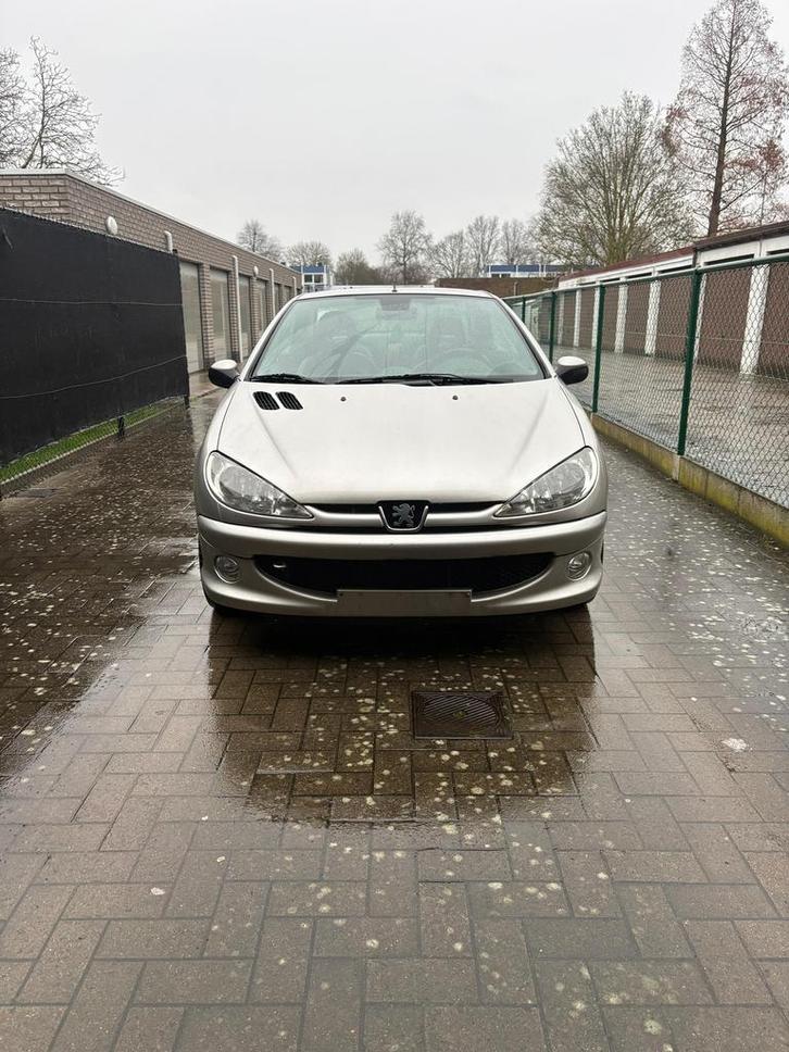Peugeot 206 cc, Auto's, Peugeot, Particulier, Bluetooth, Benzine, Euro 3, Cabriolet, 3 deurs, Handgeschakeld, Zilver of Grijs
