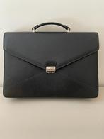 Lancel - mallette en cuir, Comme neuf, Noir, Cuir, 30 à 40 cm