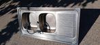 Inox wastafel , dubbele lavabo, Ophalen of Verzenden, Inox, Wastafel