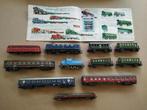 Märklin 3 locomotieven, 8 wagens, 1 catalogus, Ophalen of Verzenden, Gebruikt, Treinset, Märklin