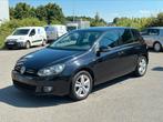 VOLKSWAGEN GOLF6 2012 BENZINE 170DKM GEKEURD&GARANTIE, Auto's, Volkswagen, Zwart, 72 kW, Leder en Stof, Zwart