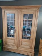 Kast met glas-in-lood, Antiek en Kunst, Ophalen