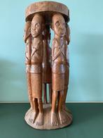 Afrikaans houten krukje, Antiek en Kunst, Ophalen